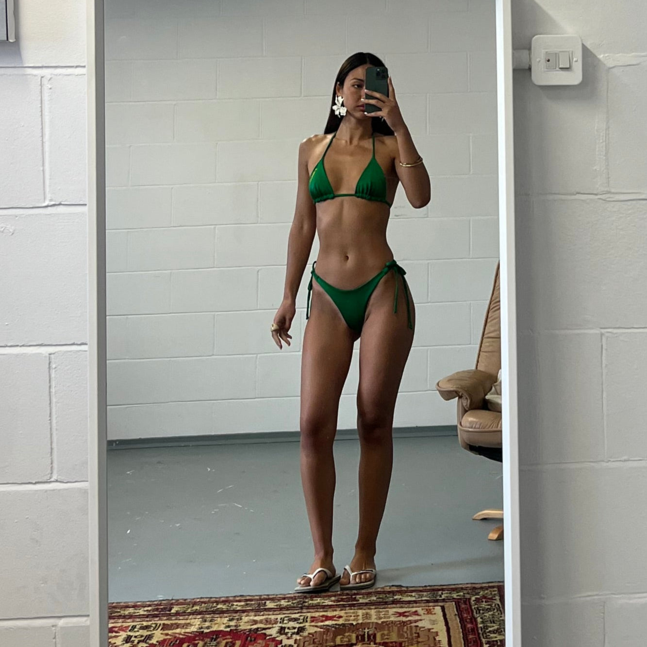 Copacabana bikini Bottom - Green