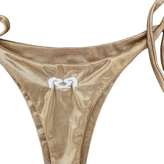 Copacabana Gold Bikini Bottom