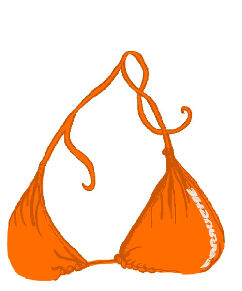 Copacabana Bikini Top - Orange