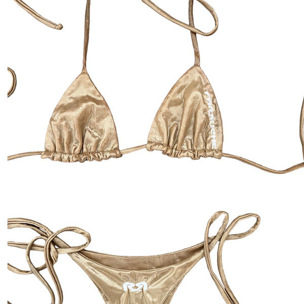 Copacabana Gold Bikini Top