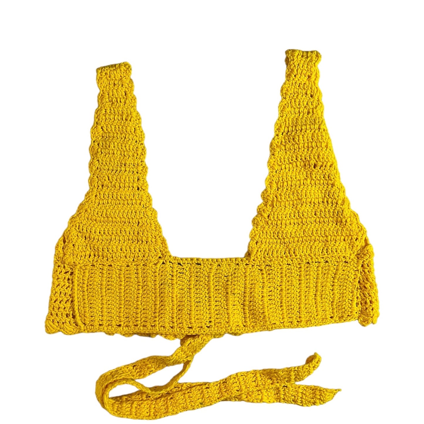 Canario Crochet Tie Top