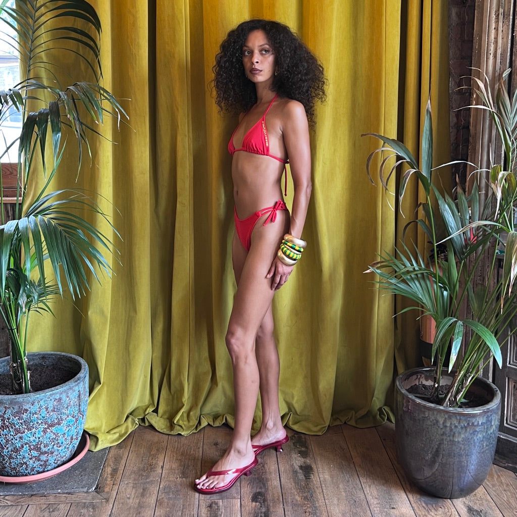 Copacabana Red Bikini Bottom